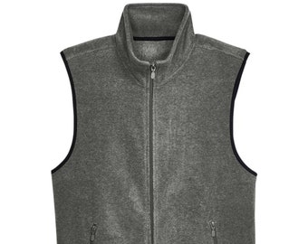 SALE! Men's Comfy Fleece VAD Wear® LVAD Vest - Holiday Sale While supplies last!