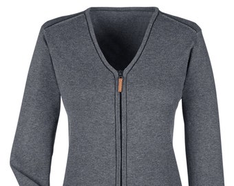 SALE! VAD Wear® Women's LVAD Cardigan with two-way zipper - Holiday Sale, while supplies last.