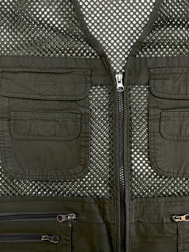 VAD Wear® ActivVADER™ Mesh LVAD Vest Dk. Slate Green