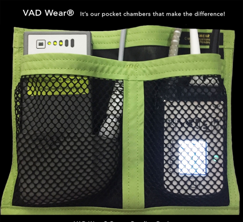 VAD Wear® Men's Techno Lite LVAD Vest for HeartMate 2 & 3