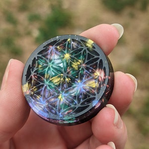 Cosmic Colored Orgonite Phone Protectors (Colors may vary)