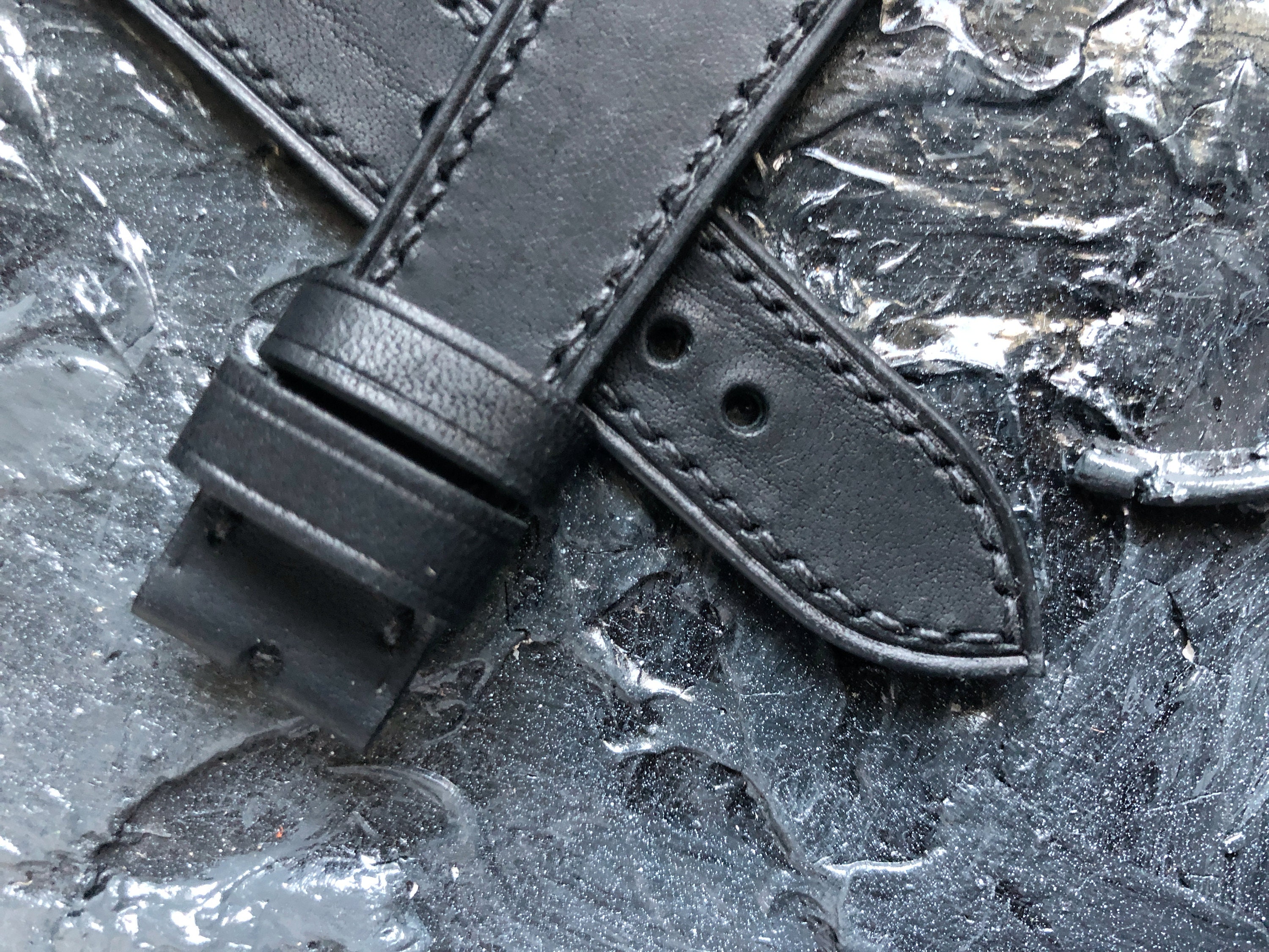 Horween Dublin luxury watch strap. Vintage classic style. Etsy