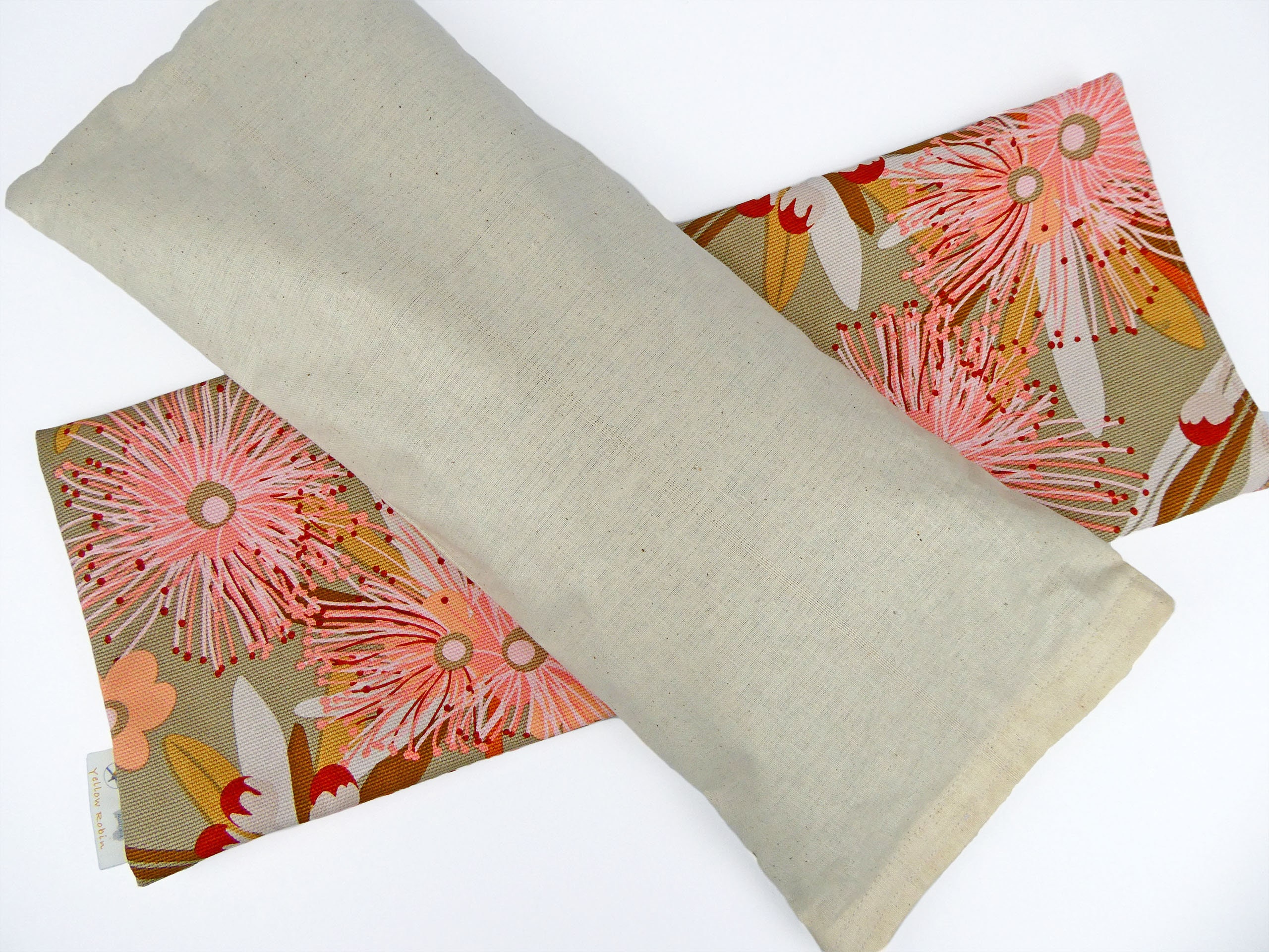 Buckwheat Hulls Back or Neck Support Pillow Australian Etsy