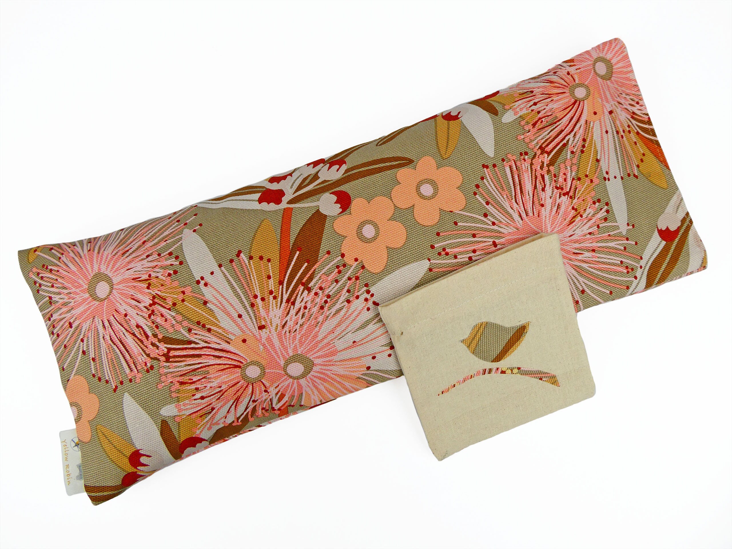 Buckwheat Hulls Back or Neck Support Pillow Australian Etsy