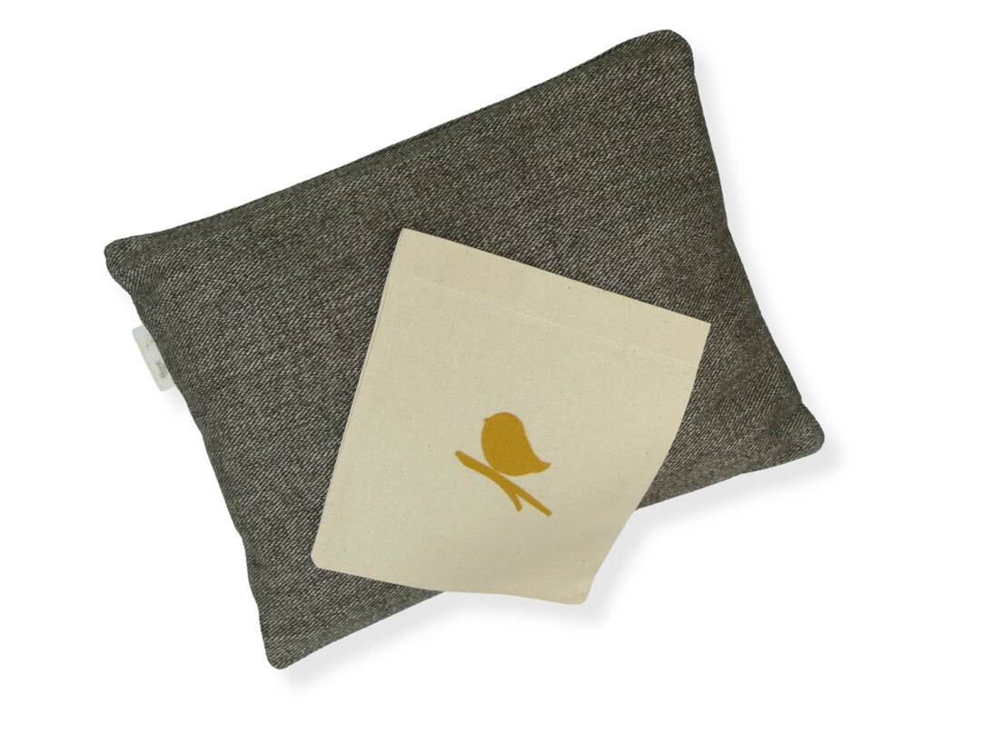 Buckwheat Hulls Back Support Pillow Australian Handmade Gift for Her or Him, Birthday Gift, Eco