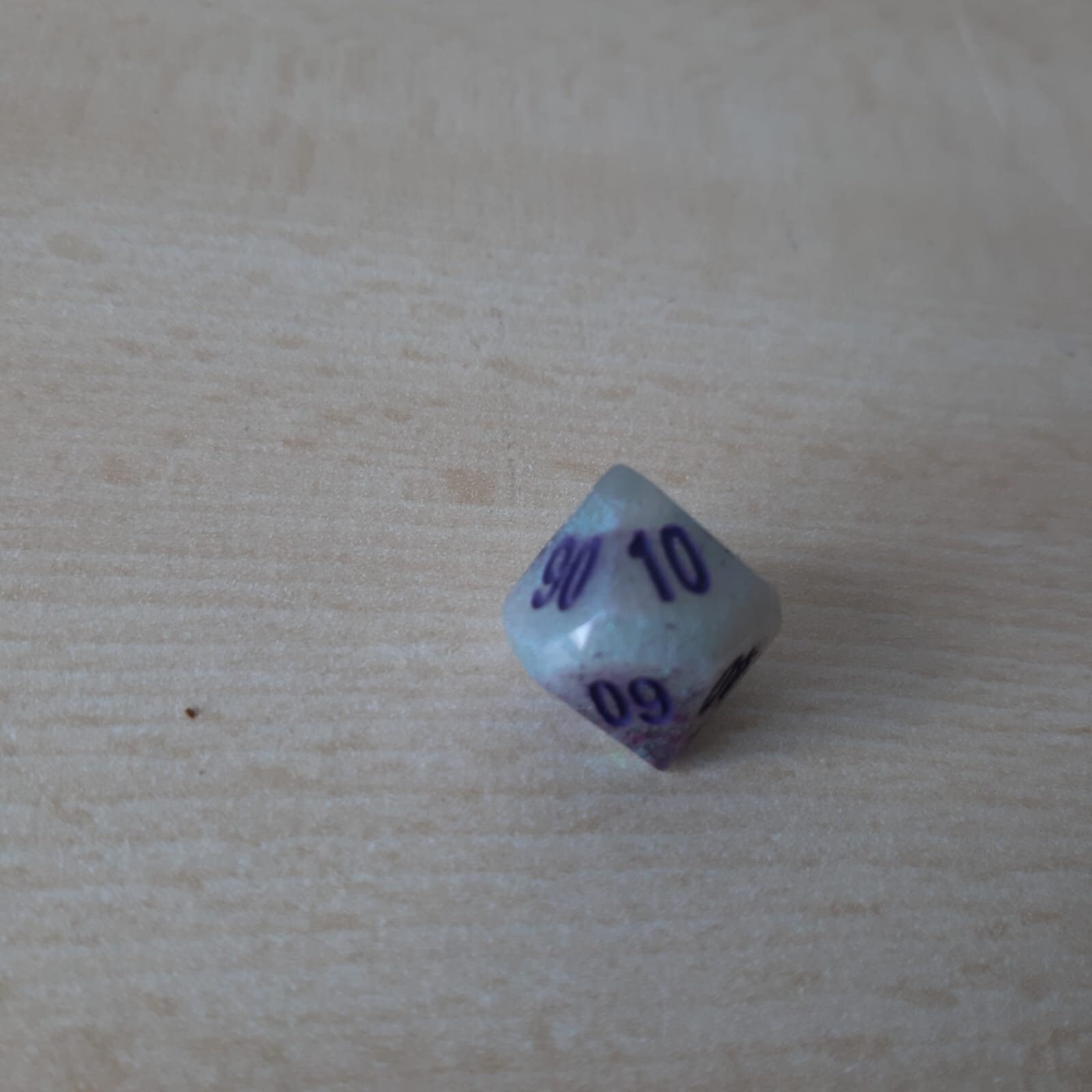 Handmade dice d100/d10 sharp resin dice polyhedral dice single Etsy