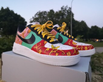custom versace air force 1