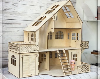 laser cut dollhouses