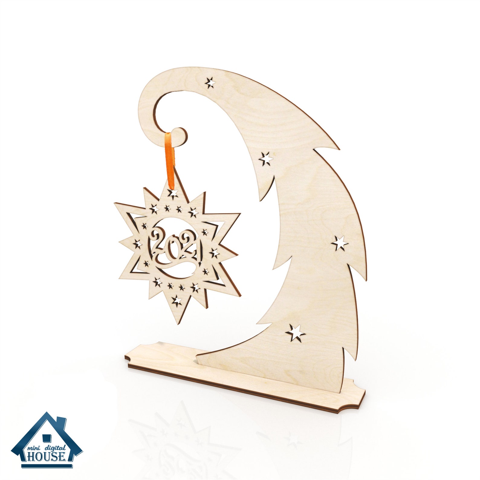 Christmas tree cnc cut file Christmas cnc template Christmas | Etsy