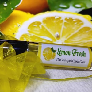 Lemon Fresh Sugar Roll-on Perfume Fragrance 10 ML .33 Ounce