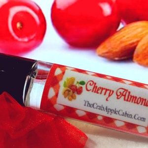 Cherry Almond Perfume Oil 10 ML Roll On