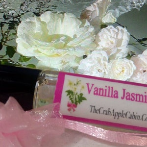 Vanilla Jasmine Perfume Oil 10 ML Roll On