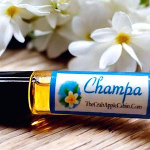 Nag Champa TYPE Unisex Roll-on Perfume Oil 10 ML .33 Ounce image 1