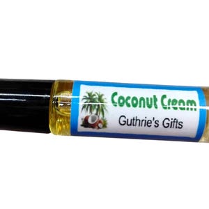 Coconut Cream Roll-on Perfume Fragrance 10 ML .33 Ounce image 4