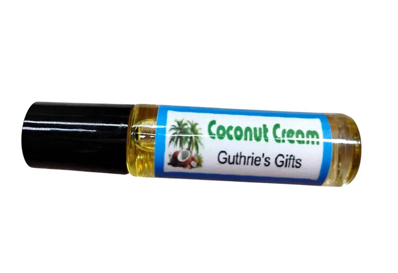 Coconut Cream Roll-on Perfume Fragrance 10 ML .33 Ounce image 4