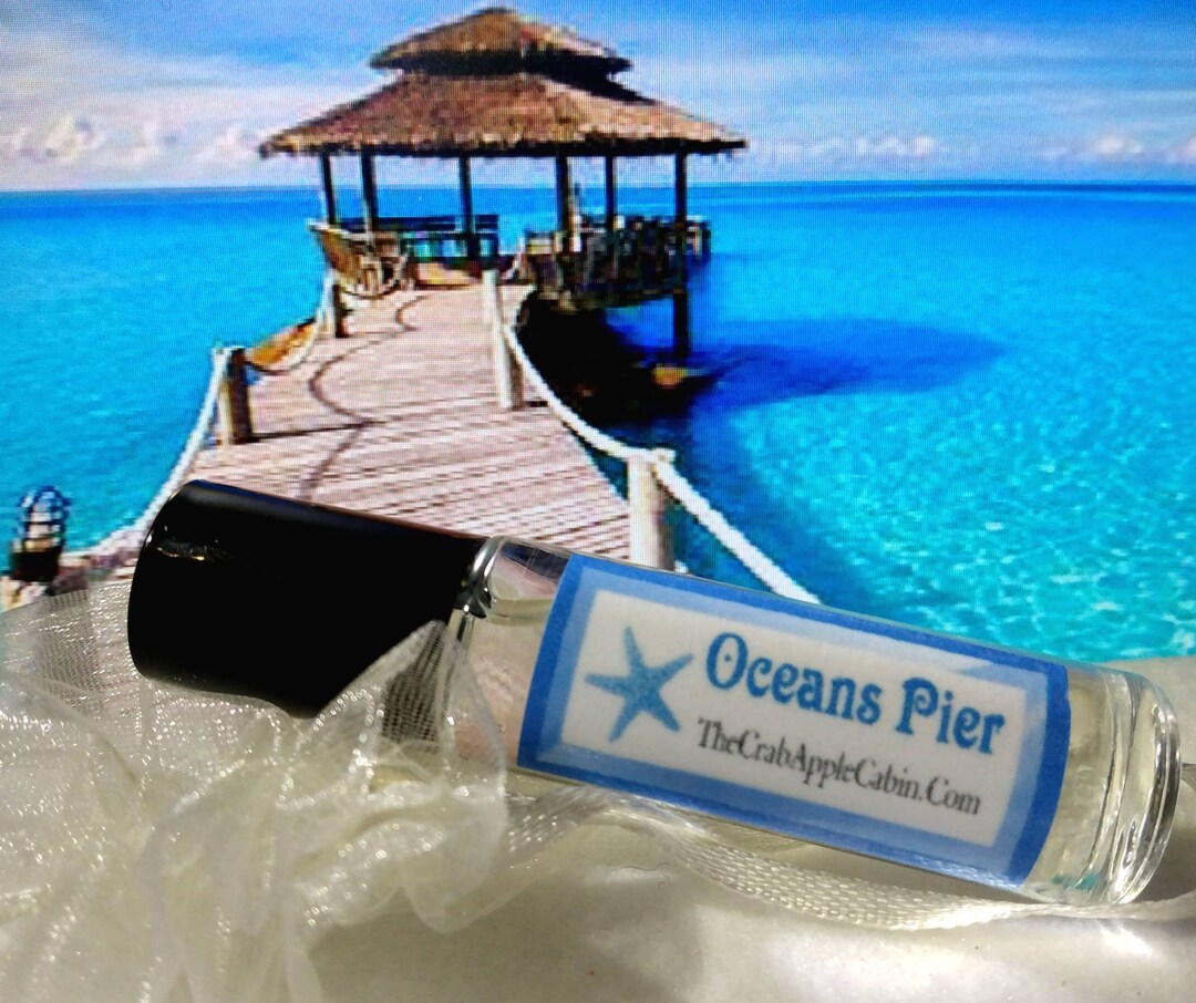 Oceans Pier One Candle Type Unisex Fragrance Perfume 10 ML Roll On Etsy