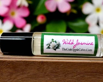 Wild Jasmine Perfume with Jojoba Oil 10 ML Roll On