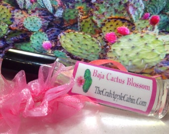 Baja Cactus Blossom Floral Oil Perfume 10 ML Roll On