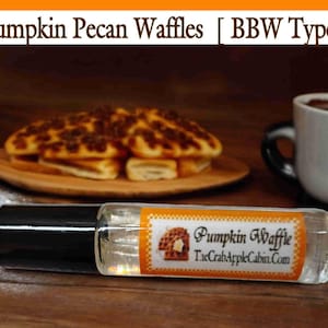 Pumpkin Pecan Waffles Roll-on Perfume Fragrance & Essential Oil Blend 10 ML .33 Ounce