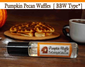 Pumpkin Pecan Waffles Roll-on Perfume Fragrance & Essential Oil Blend 10 ML .33 Ounce
