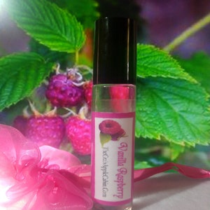 Vanilla Raspberry Perfume Oil 10 ML Roll On