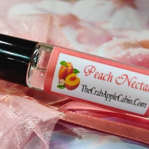 Soft Peach Nectar Perfume Oil 10 ML Roll On