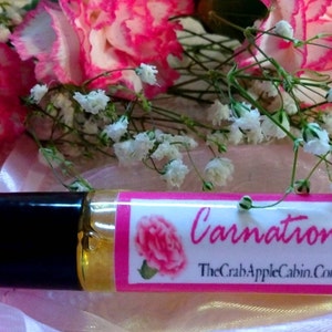 Carnation Floral Perfume Oil 10 ML Roll On
