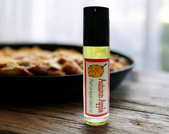 Autumn Apple Crumble Roll-on Perfume Fragrance & Essential Oil Blend 10 ML .33 Ounce