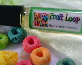 Fruity Loops Type Roll-on Perfume Oil 10 ML .33 Ounce