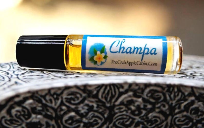 Nag Champa TYPE Unisex Roll-on Perfume Oil 10 ML .33 Ounce image 2