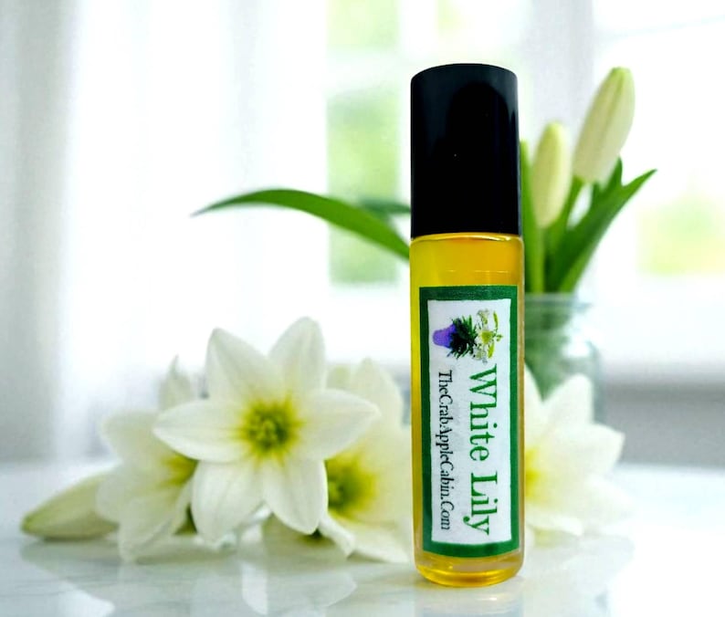 Aceite perfumado de lirio blanco stargazer 10 ml imagen 1