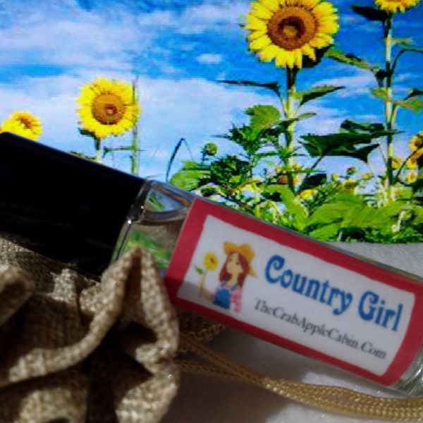 Country Girl Floral Aquatic Perfume 10 ML Roll On