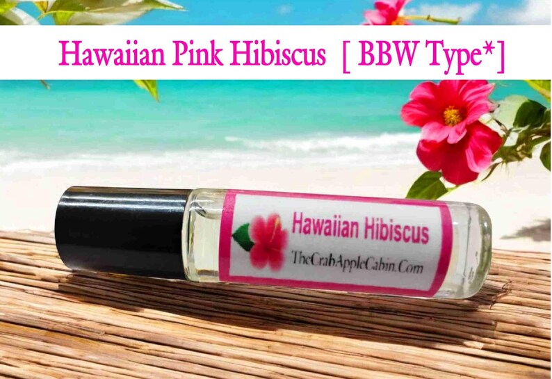 Huile de parfum à bille à l'hibiscus d'Hawaï 10 ML image 2