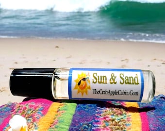 Sun & Sand Roll-on Perfume Oil 10 ML .33 Ounce