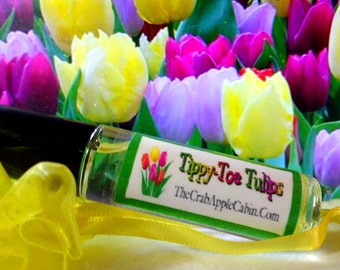 Tippy-Toe Tulips Spring Floral Perfume 10 ML Roll On