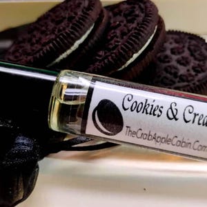 Cookies and Cream Roll-on Perfume 10 ML .33 Ounce