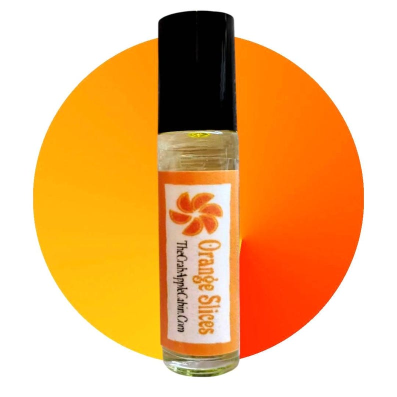 Orange Slices Roll-on Perfume Fragrance & Essential Oil Blend 10 ML .33 Ounce image 2