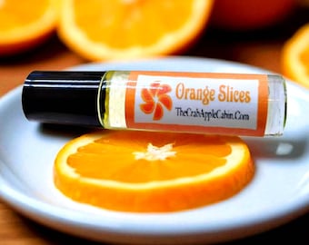 Orange Slices Roll-on Perfume Fragrance & Essential Oil Blend 10 ML .33 Ounce
