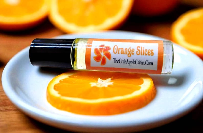 Orange Slices Roll-on Perfume Fragrance & Essential Oil Blend 10 ML .33 Ounce image 1