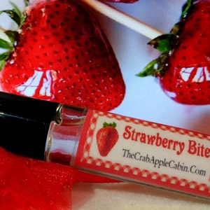 Candied Strawberry Perfume Oil 10 ML Roll