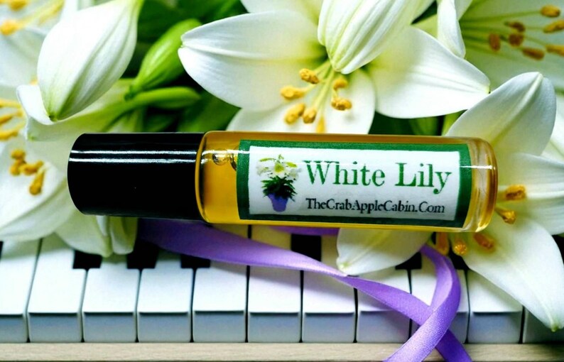 Aceite perfumado de lirio blanco stargazer 10 ml imagen 2