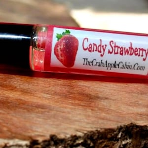 Strawberry Sugar Sweet Perfume Oil Roller with Jojoba Oil 10 ML Roll