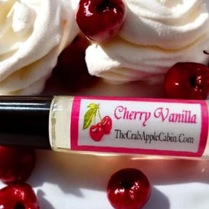 Cherry Vanilla Roll-on Perfume Fragrance 10 ML .33 Ounce