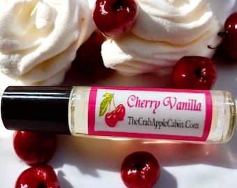 Cherry Vanilla Roll-on Perfume Fragrance 10 ML .33 Ounce