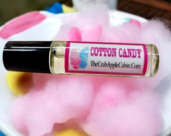 Cotton Candy Roll-on Perfume Fragrance 10 ML .33 Ounce