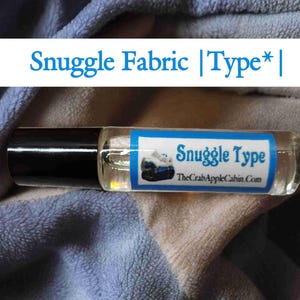Snuggle Laundry TYPE Unisex Roll-on Perfume Oil 10 ML .33 Ounce