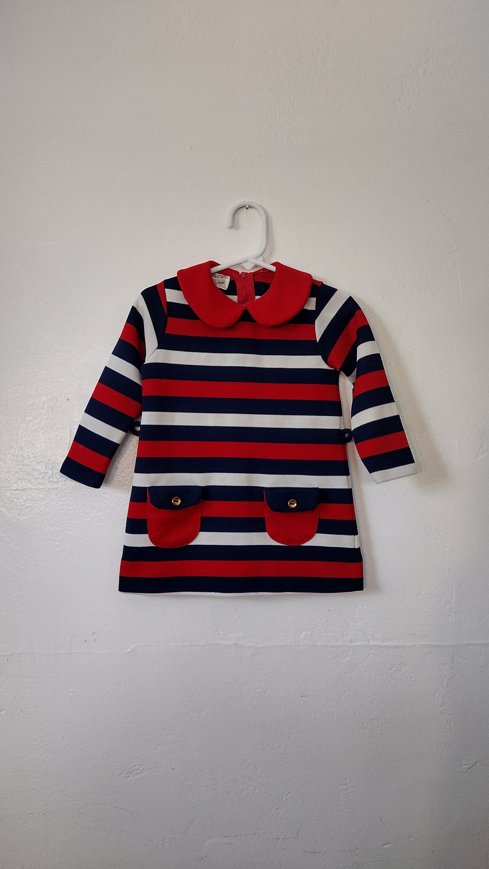Kids Vintage Mod Mini Dress/Tunic by Brig-a-doon Size 3/4