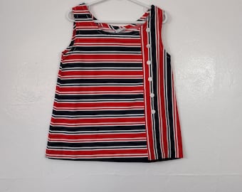 Kids Vintage 60&#39;s Winnie the Pooh Sears Mod Dress/Shorts Set Size 5