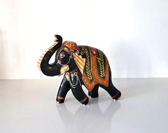インドの手彫り木製象。オフィスやご自宅の装飾に最適です。 - Etsy 日本