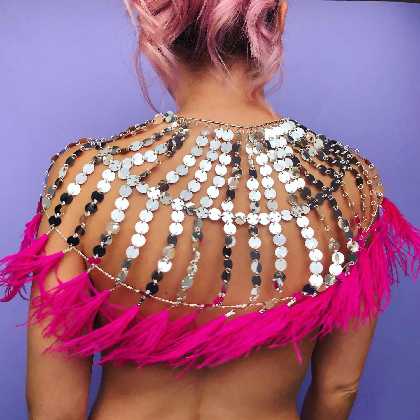 sequin pride outfit